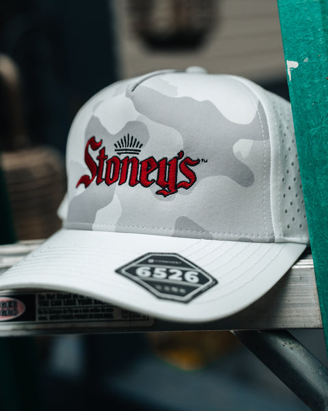 Stoney's Snow Camo Performance Hat