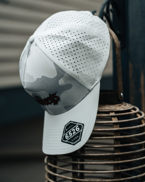 Stoney's Snow Camo Performance Hat