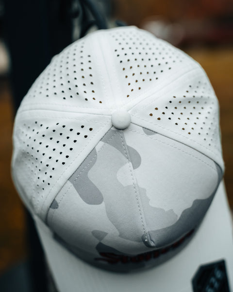 Stoney's Snow Camo Performance Hat