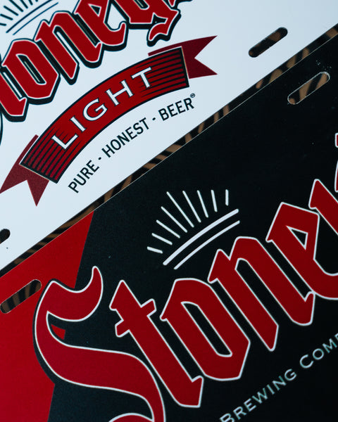 Stoney’s Vanity License Plate