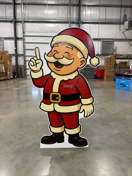 Mr. Smoothie Holiday Cardboard Cutout Display