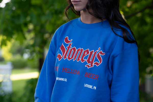 Stoney's Helluva Beer Sweat shirt.