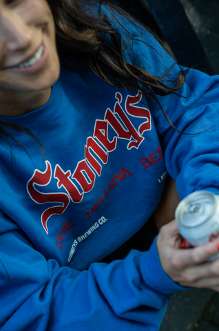 Stoney's Helluva Beer Sweat shirt.