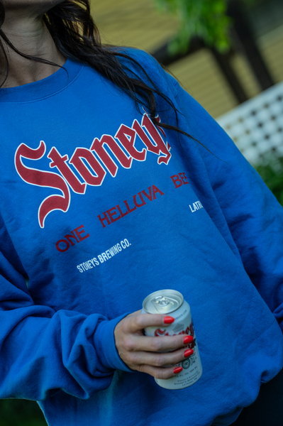 Stoney's Helluva Beer Sweat shirt.