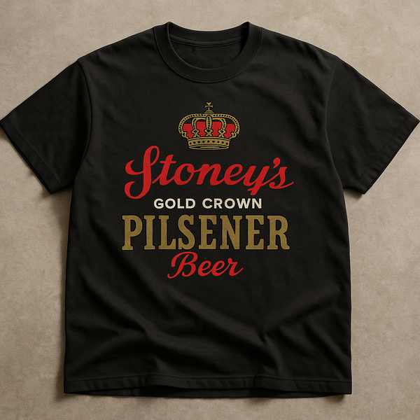 Stoney's Gold Crown Heavyweight Drop Shoulder T-Shirt