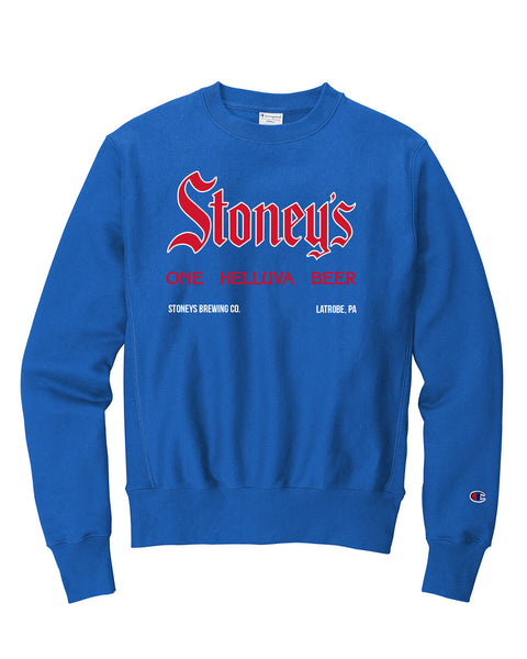 Stoney's Helluva Beer Sweat shirt.