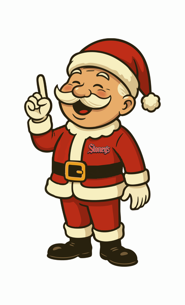 Mr. Smoothie Holiday Cardboard Cutout Display